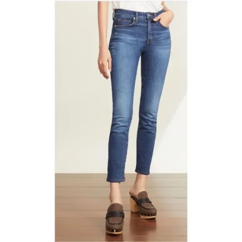 VERONICA BEARD Emma Ankle Skinny Blue 24